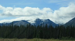 Clouds and snow