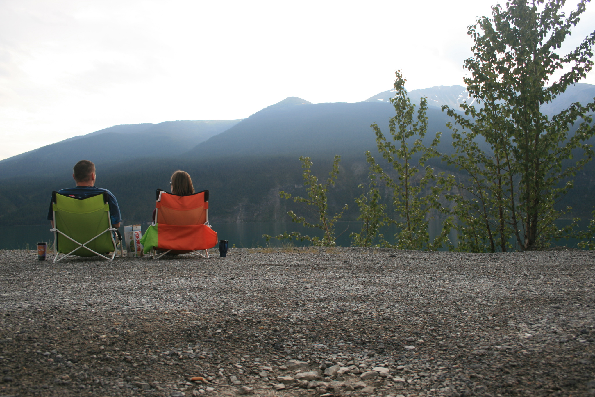 Picnic By Muncho Lake
